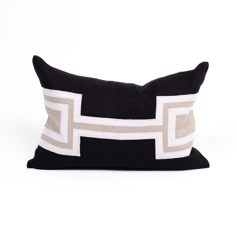 BHD HOME The Palm Natural Lumbar Cushion 40 x 60cm