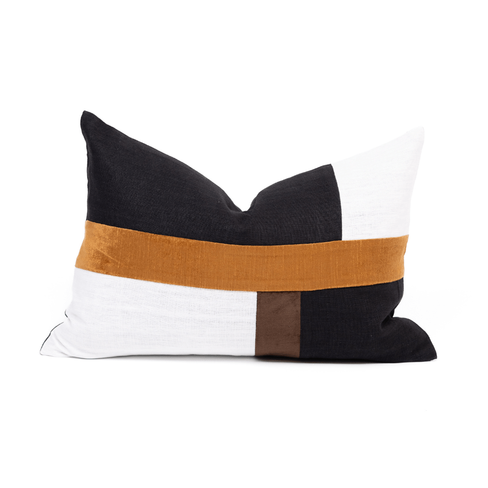 BHD HOME The Talle Chocolate Lumbar Cushion 40 x 60cm