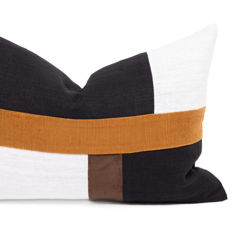 BHD HOME The Talle Chocolate Lumbar Cushion 40 x 60cm