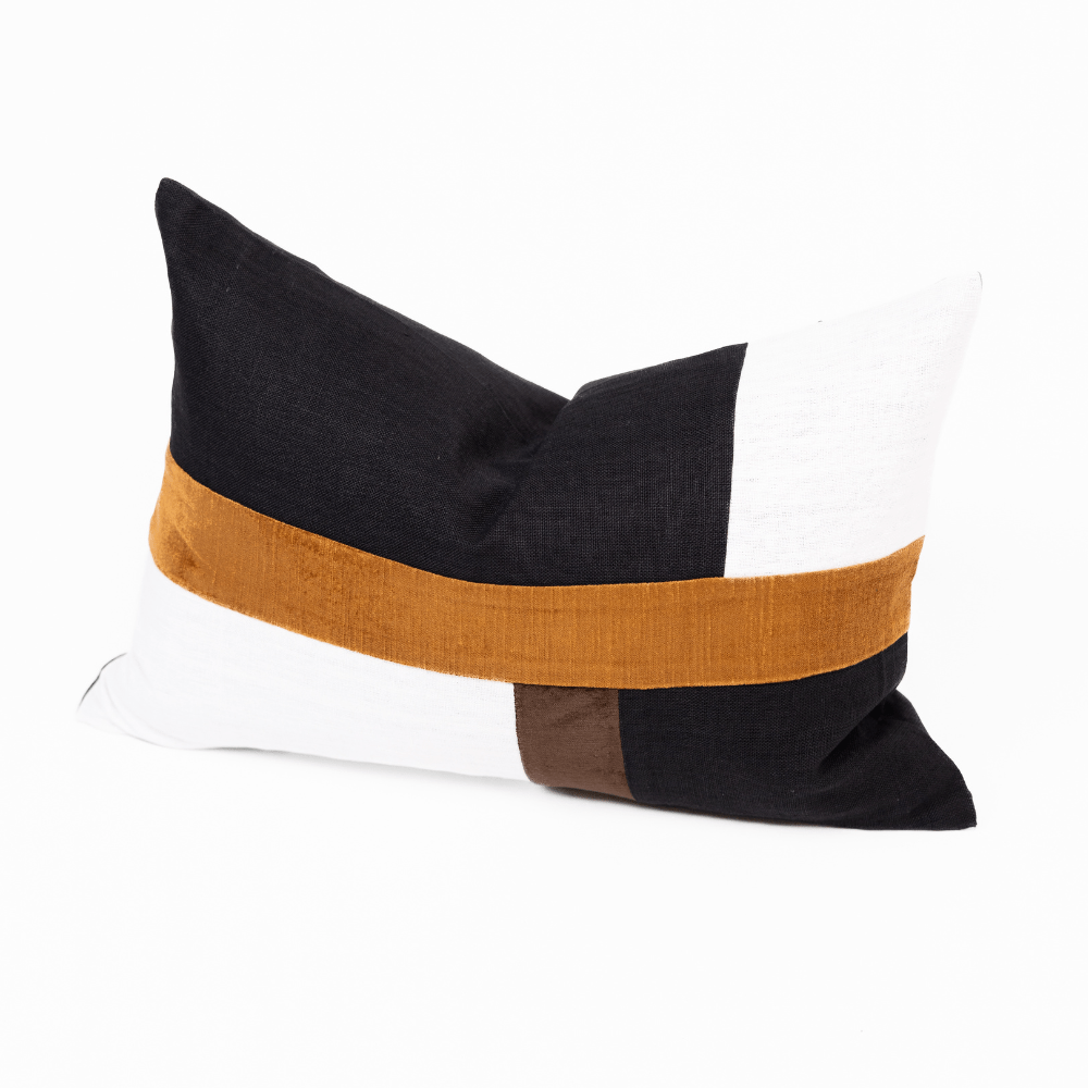 BHD HOME The Talle Chocolate Lumbar Cushion 40 x 60cm