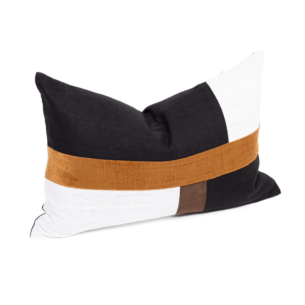 BHD HOME The Talle Chocolate Lumbar Cushion 40 x 60cm