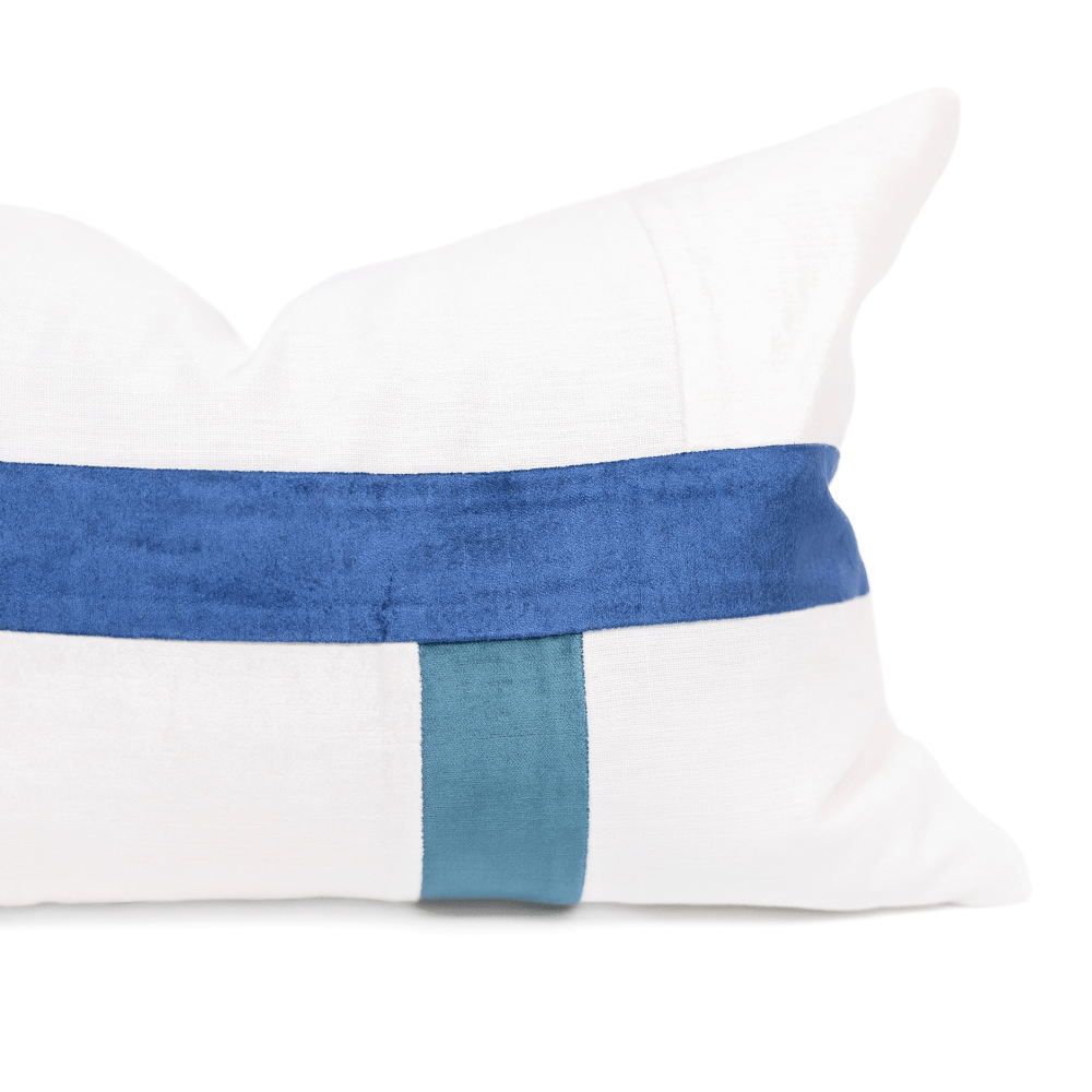 BHD HOME The Talle Navy Lumbar Cushion 40 x 60cm