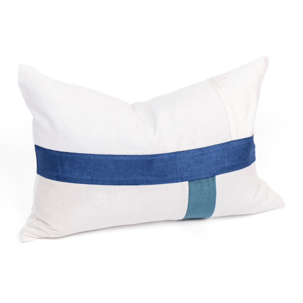BHD HOME The Talle Navy Lumbar Cushion 40 x 60cm