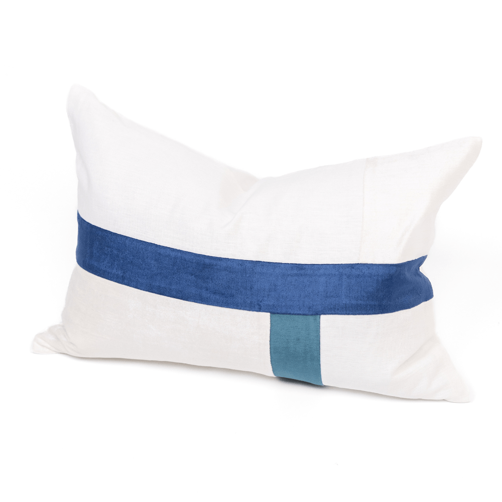 BHD HOME The Talle Navy Lumbar Cushion 40 x 60cm