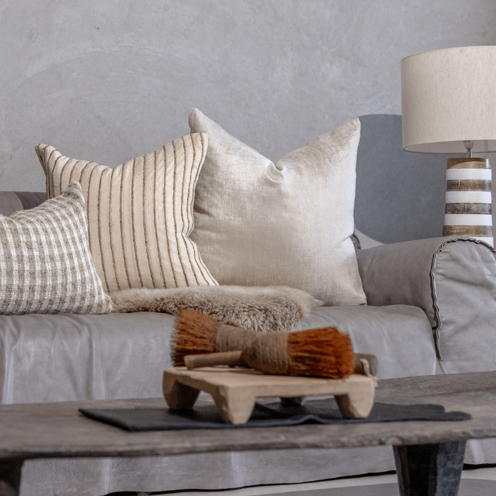 BHD HOME Velvet Frost Euro Cushion 65 x 65cm