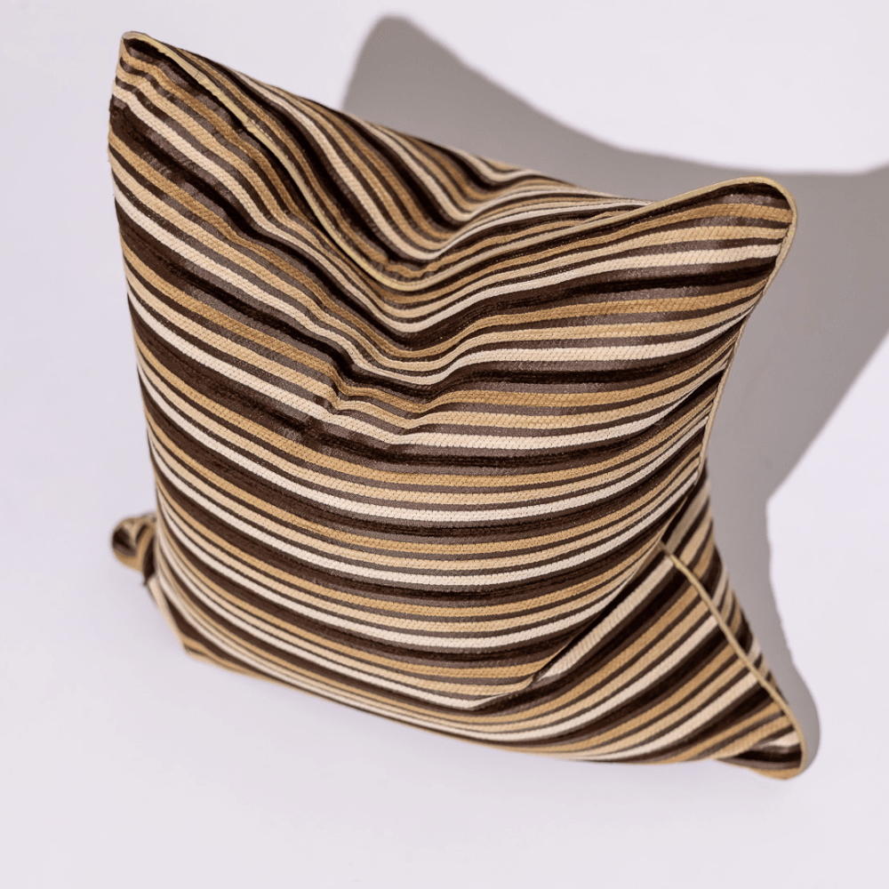 BHD HOME Weave Clearance Weave Choc Lines 55 x 55cm