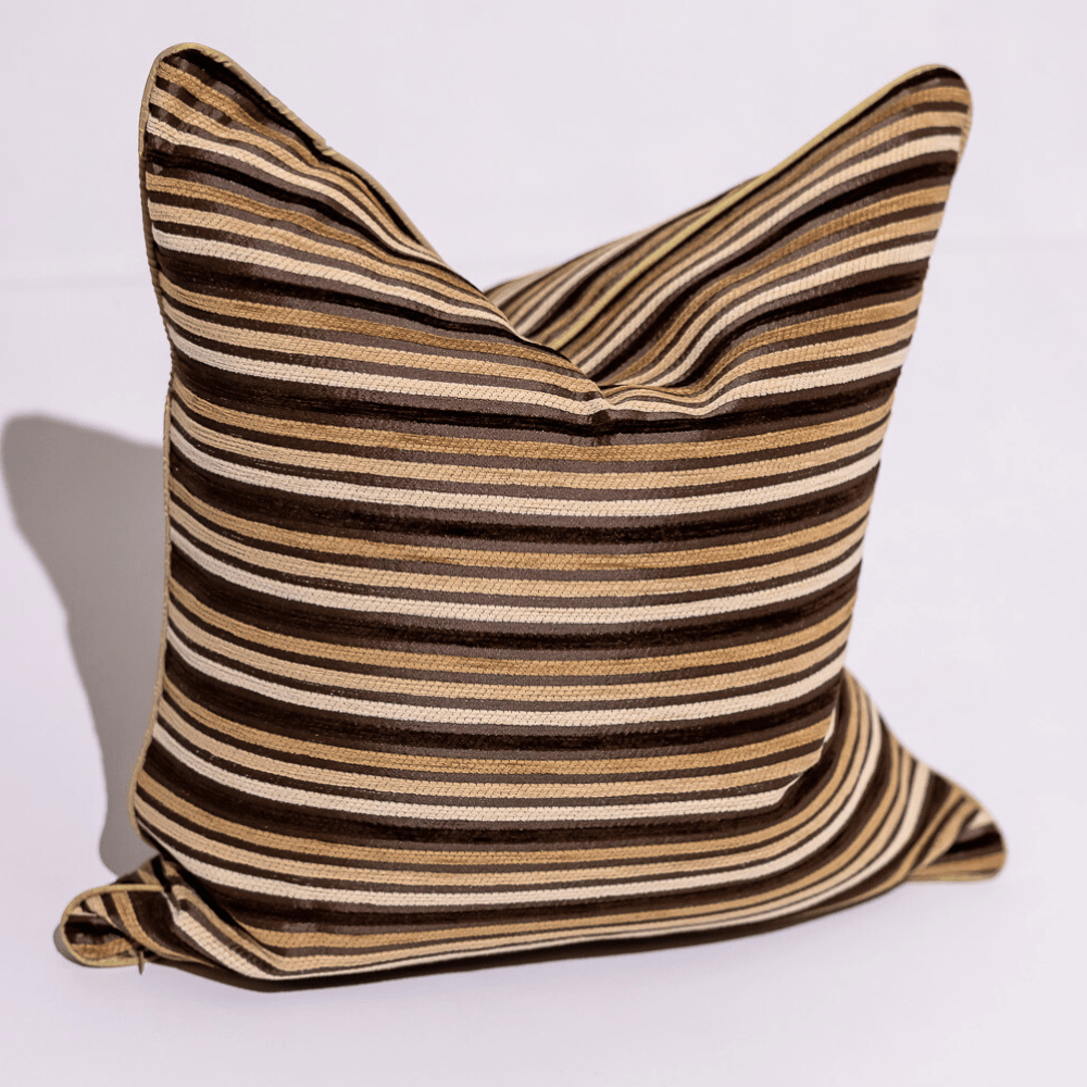 BHD HOME Weave Clearance Weave Choc Lines 55 x 55cm