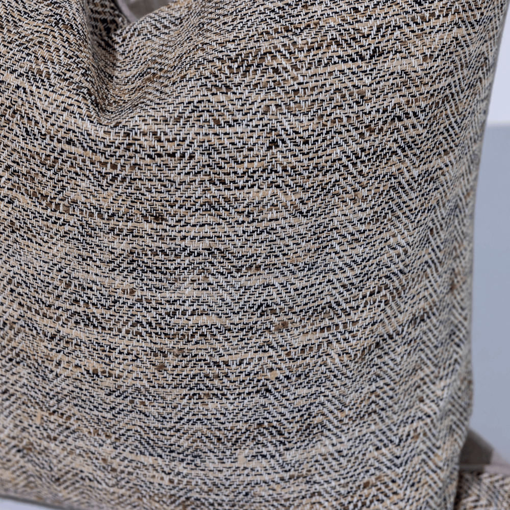 BHD HOME York Herringbone Handwoven Silk Cushion
