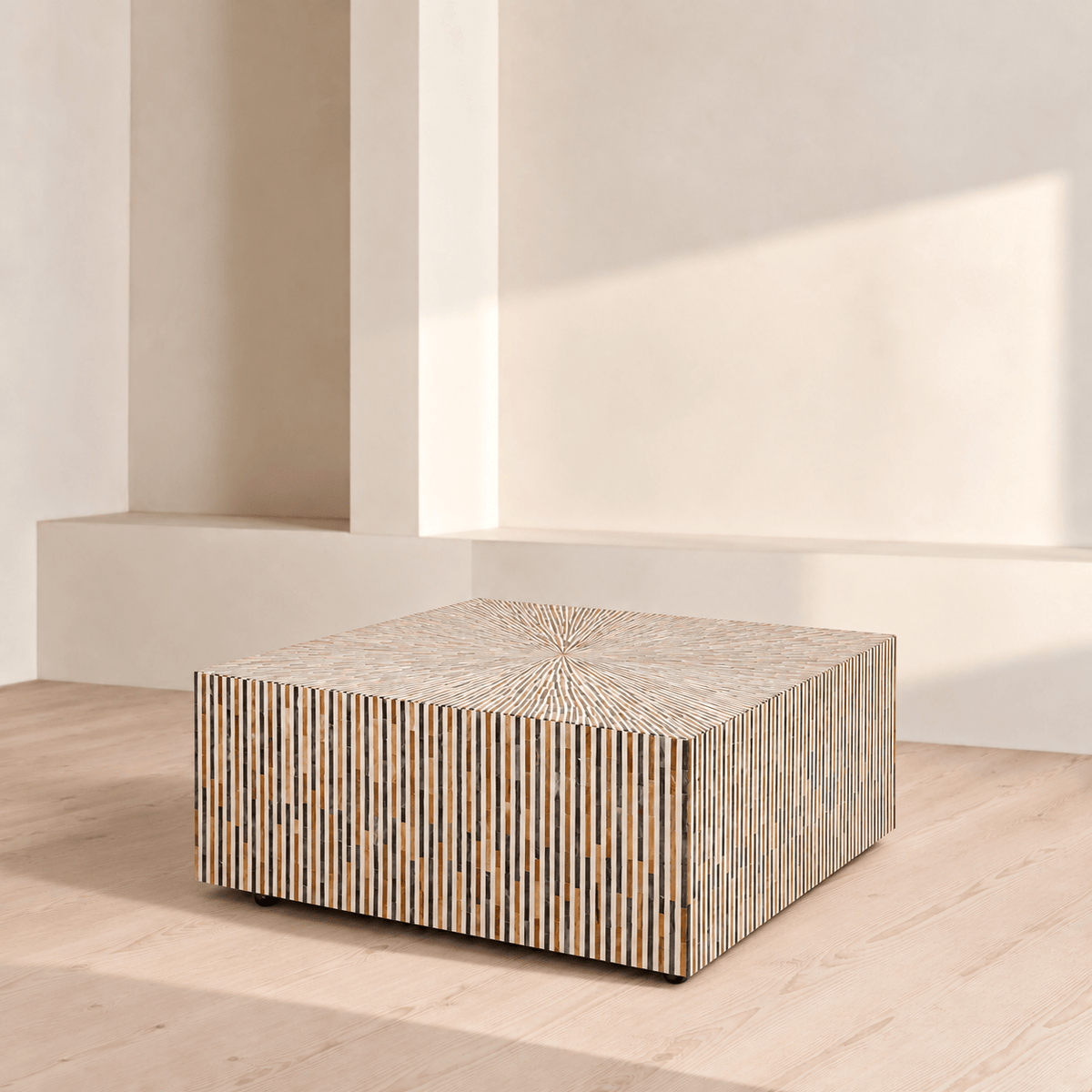 Tantra Furniture Harvey Bone Inlay Coffee Table