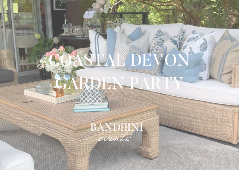 Coastal Devon English Garden Party