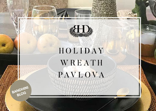 Holiday Wreath Pavlova