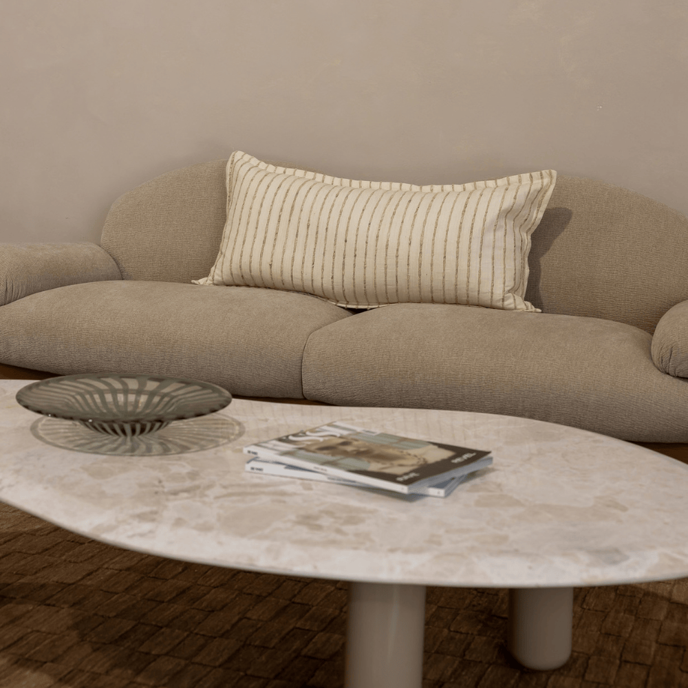 Weave Chiltern Silk Natural Long Lumbar Cushion 40 x 90cm