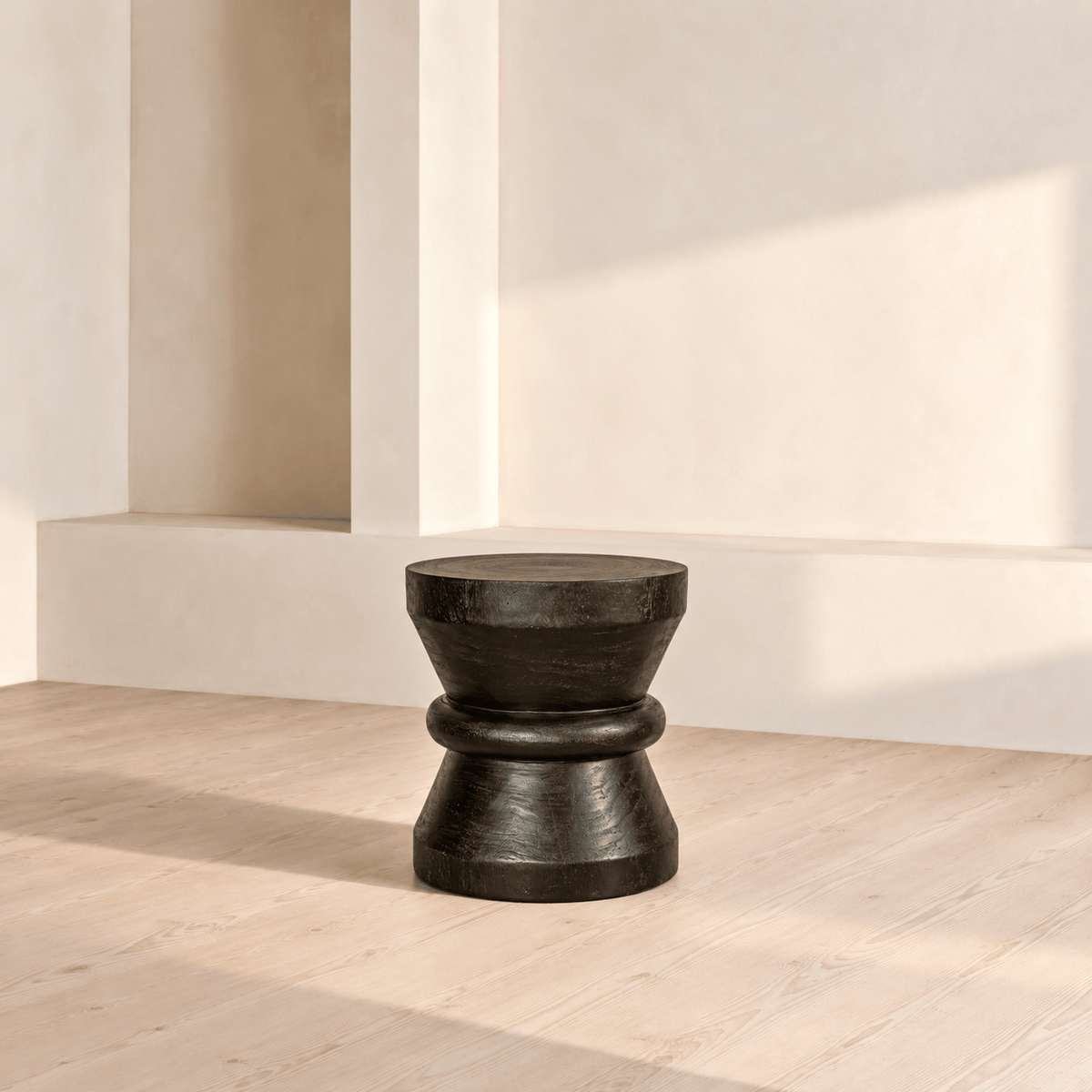 Metron Black Side Table