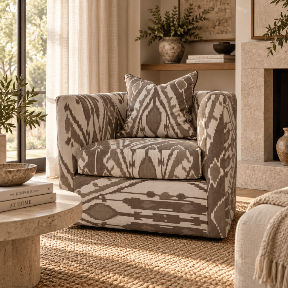 Harlequin Barrel Chair