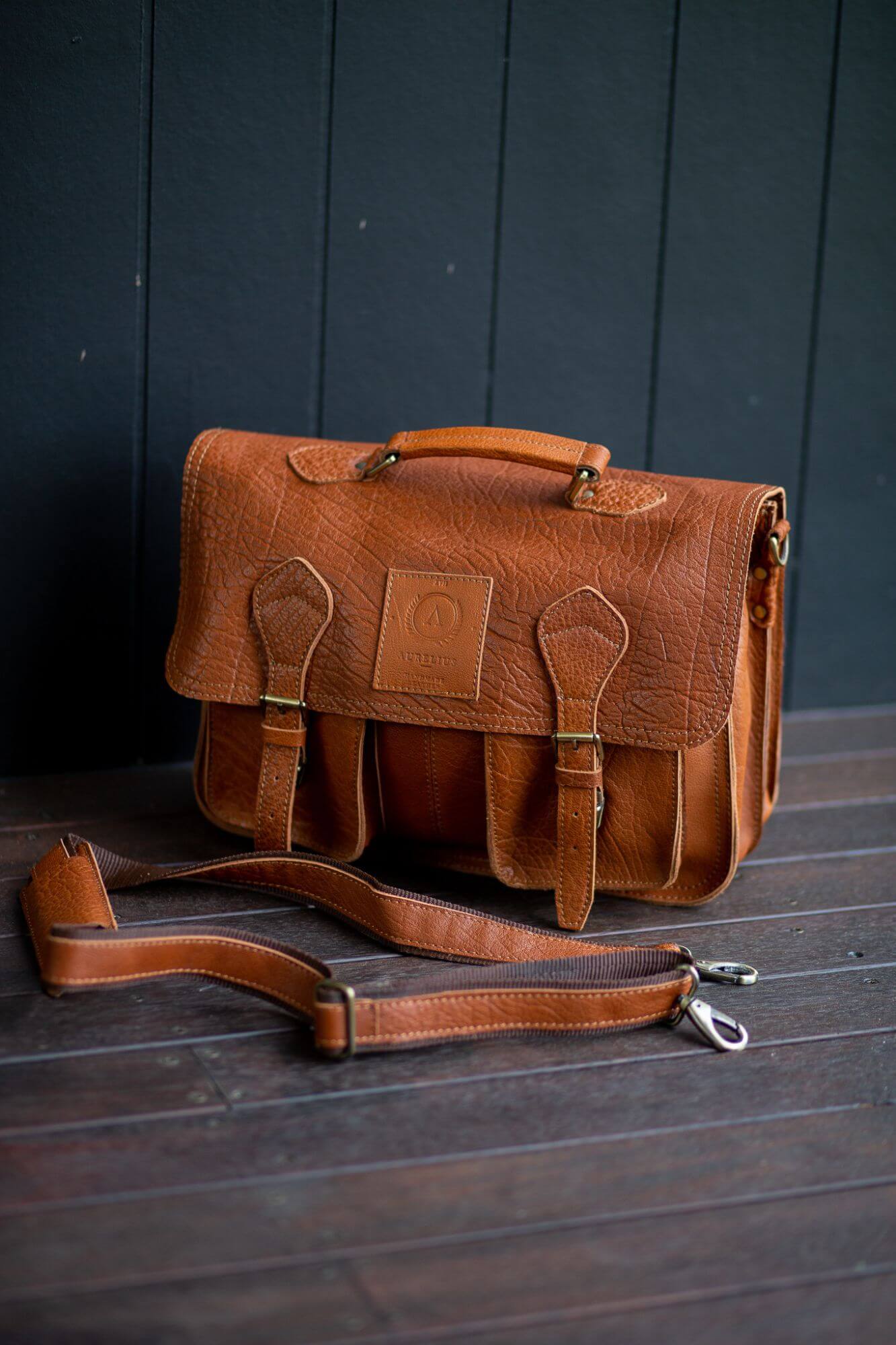 Aurelius Leather Leather Bag Aurelius Leather Hector Leather Laptop Bag