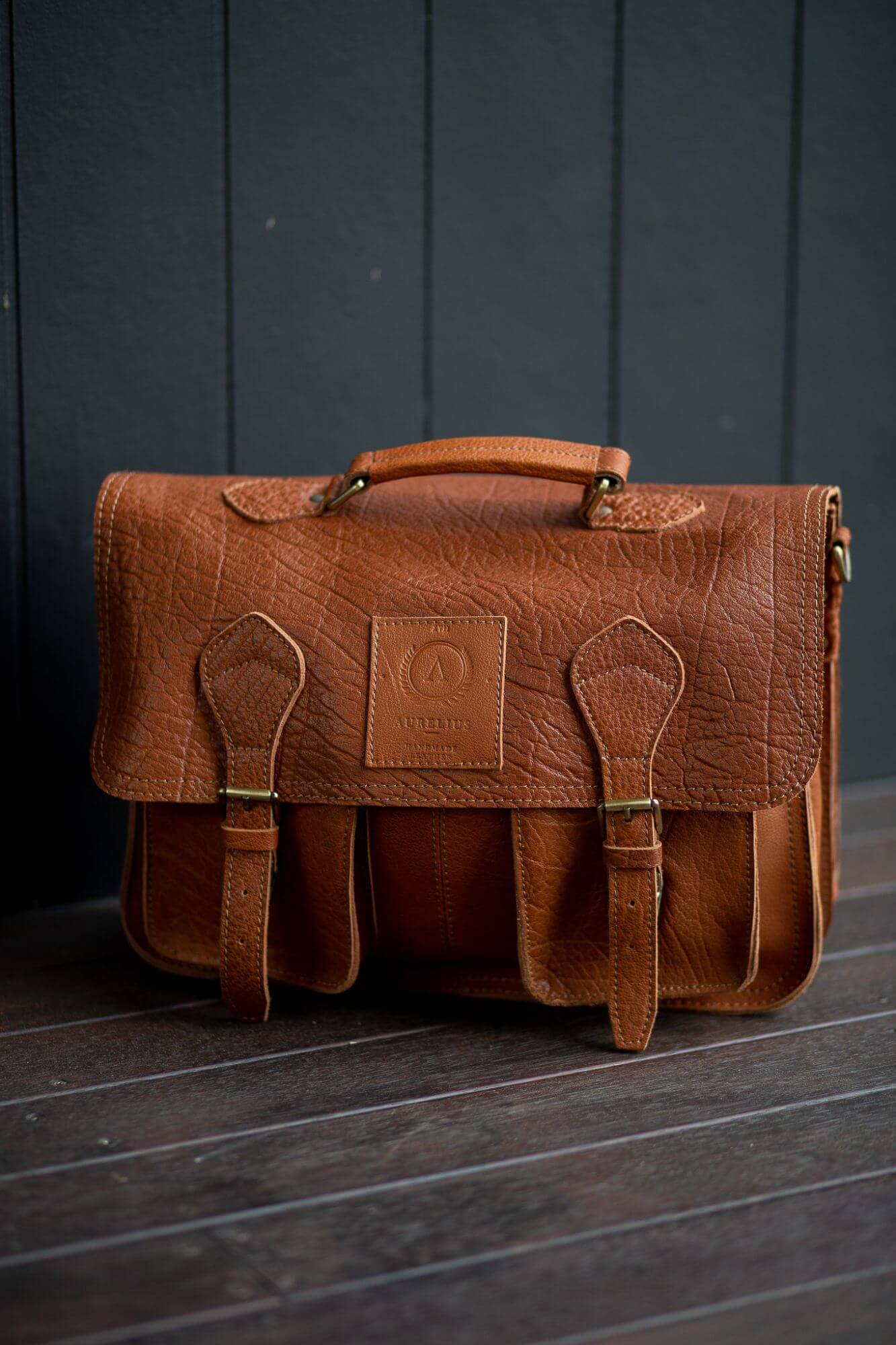 Aurelius Leather Leather Bag Aurelius Leather Hector Leather Laptop Bag