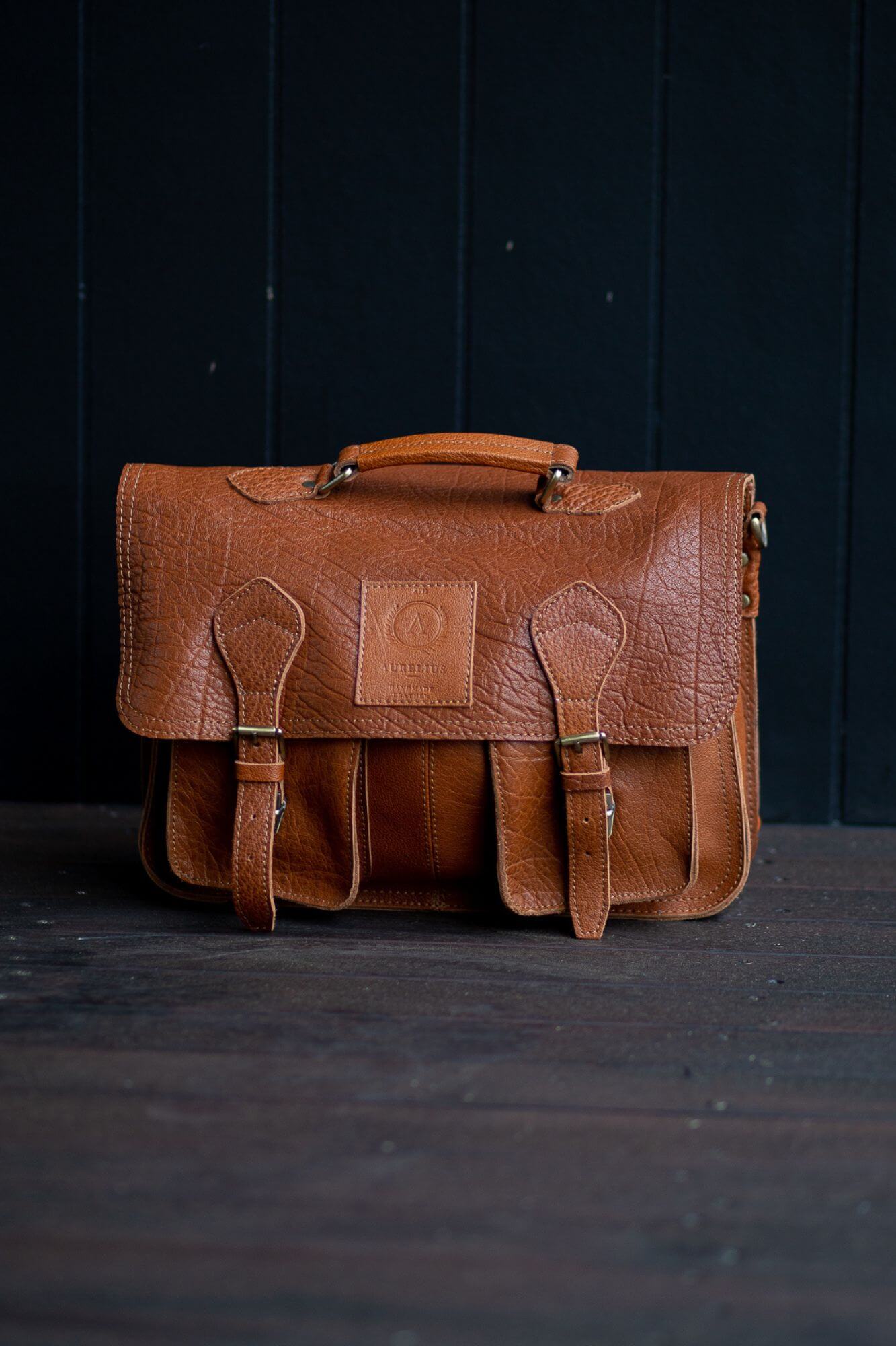 Aurelius Leather Leather Bag Aurelius Leather Hector Leather Laptop Bag