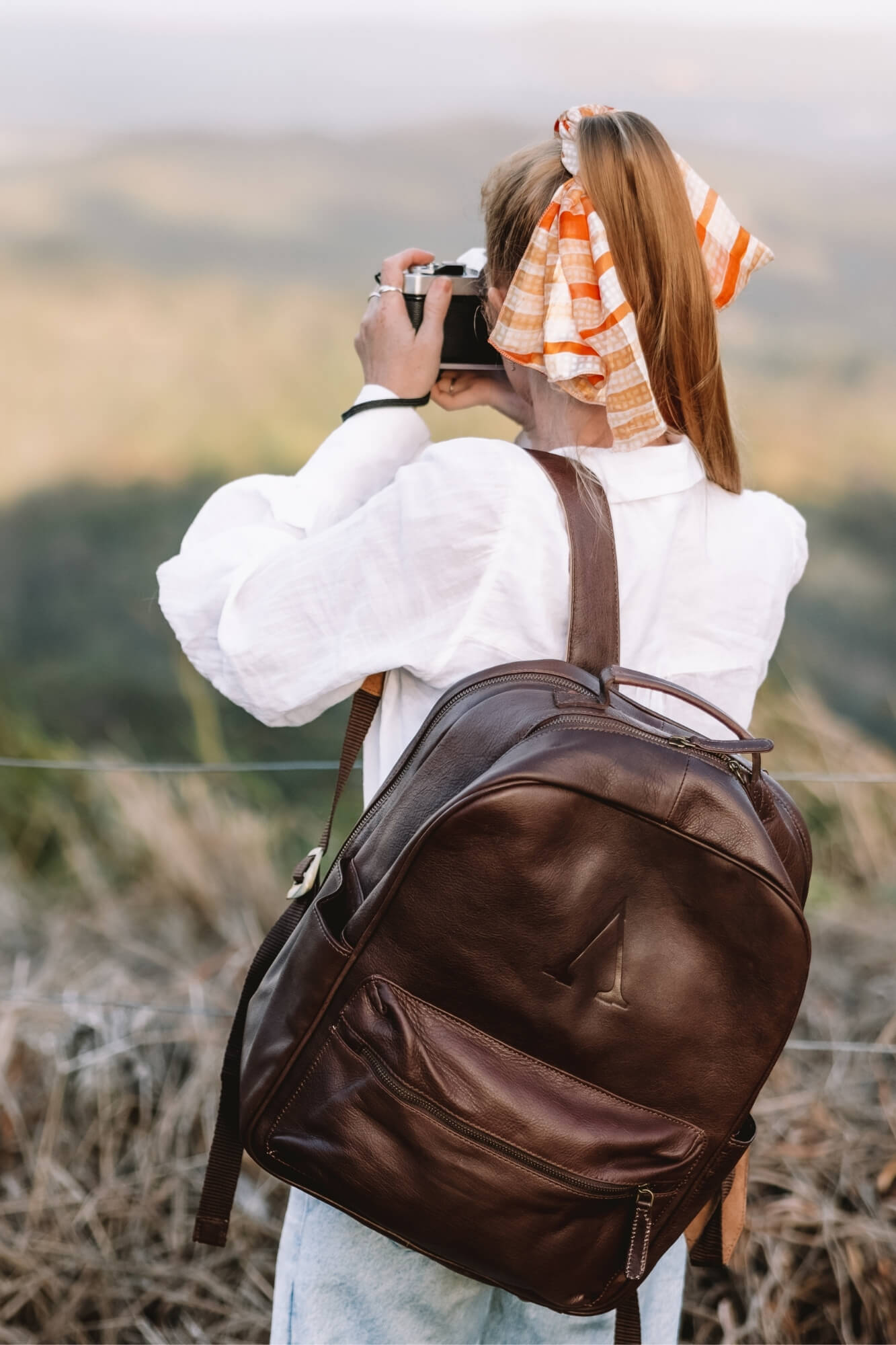 Aurelius Leather Leather Bag Leather Backpack Edmond Leather Backpack