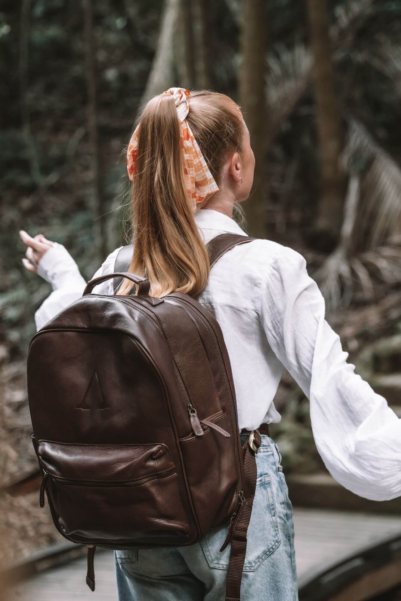 Aurelius Leather Leather Bag Leather Backpack Edmond Leather Backpack