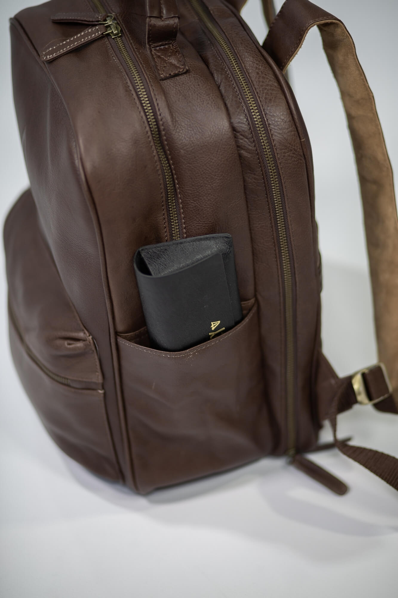 Aurelius Leather Leather Bag Leather Backpack Edmond Leather Backpack