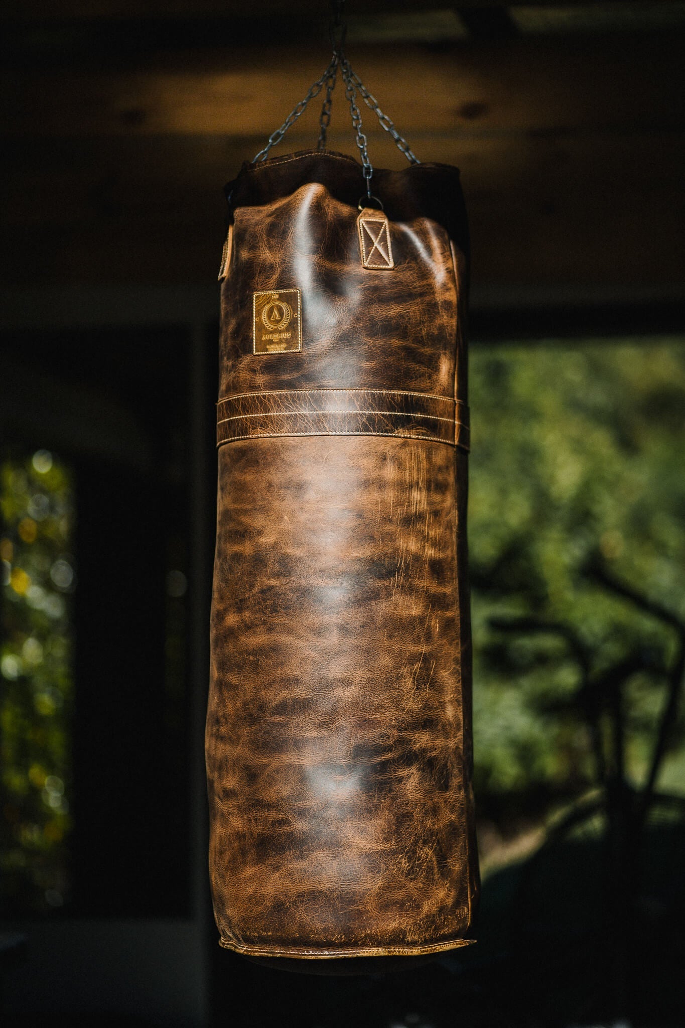 Aurelius Leather Leather Bag Leather Tan Henry Vintage Leather Boxing Bag