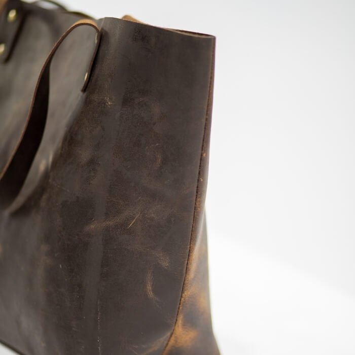 Aurelius Leather Leather Bag Leather Tote Chester Leather Tote mini