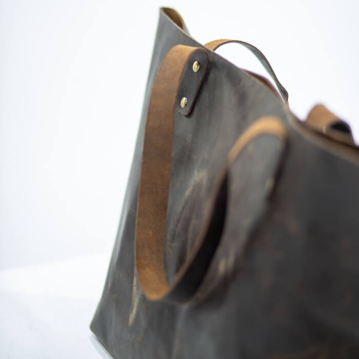 Aurelius Leather Leather Bag Leather Tote Chester Leather Tote mini