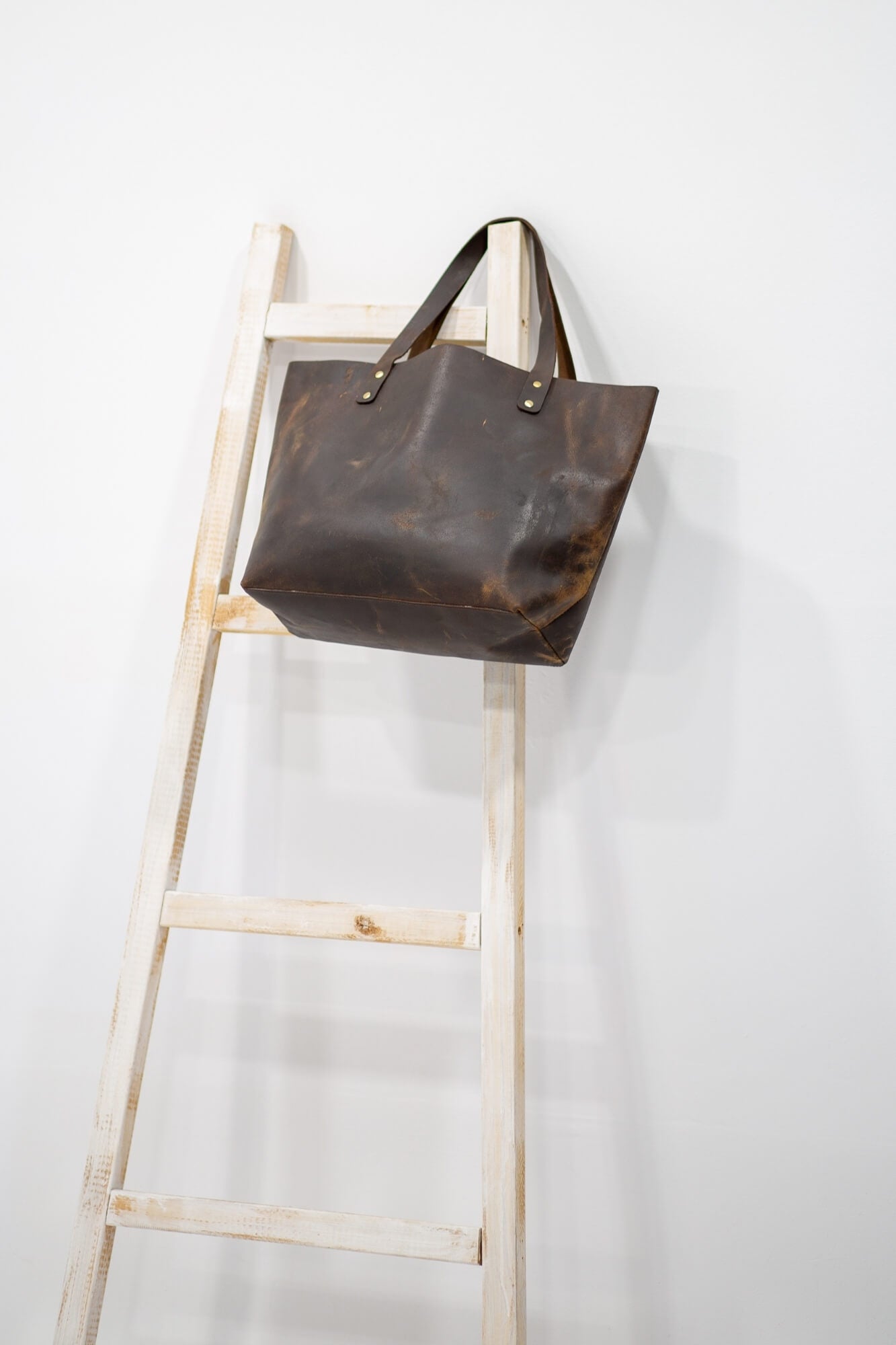 Aurelius Leather Leather Bag Leather Tote Chester Leather Tote mini