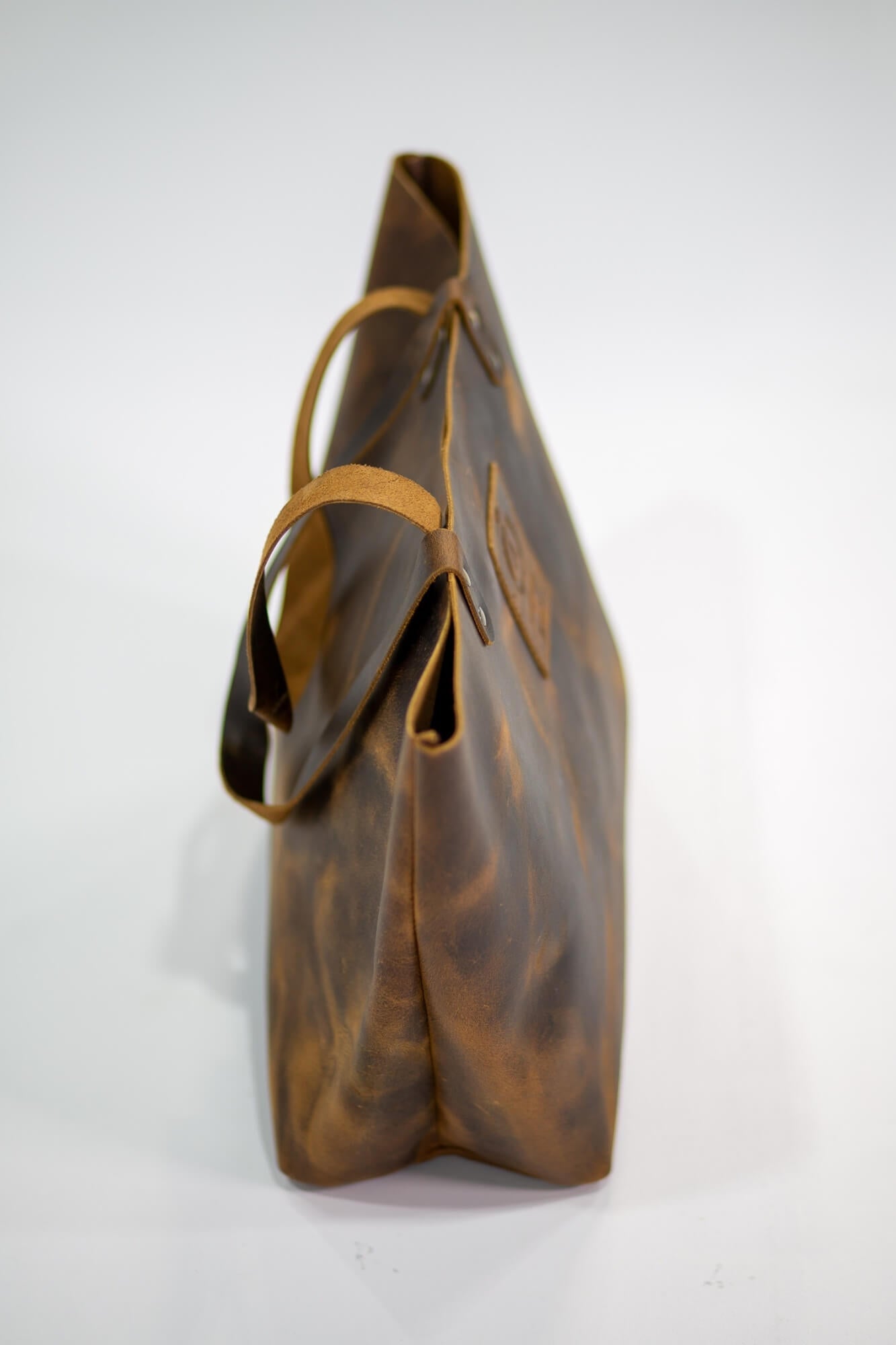 Aurelius Leather Leather Bag Leather Tote Chester Leather Tote mini