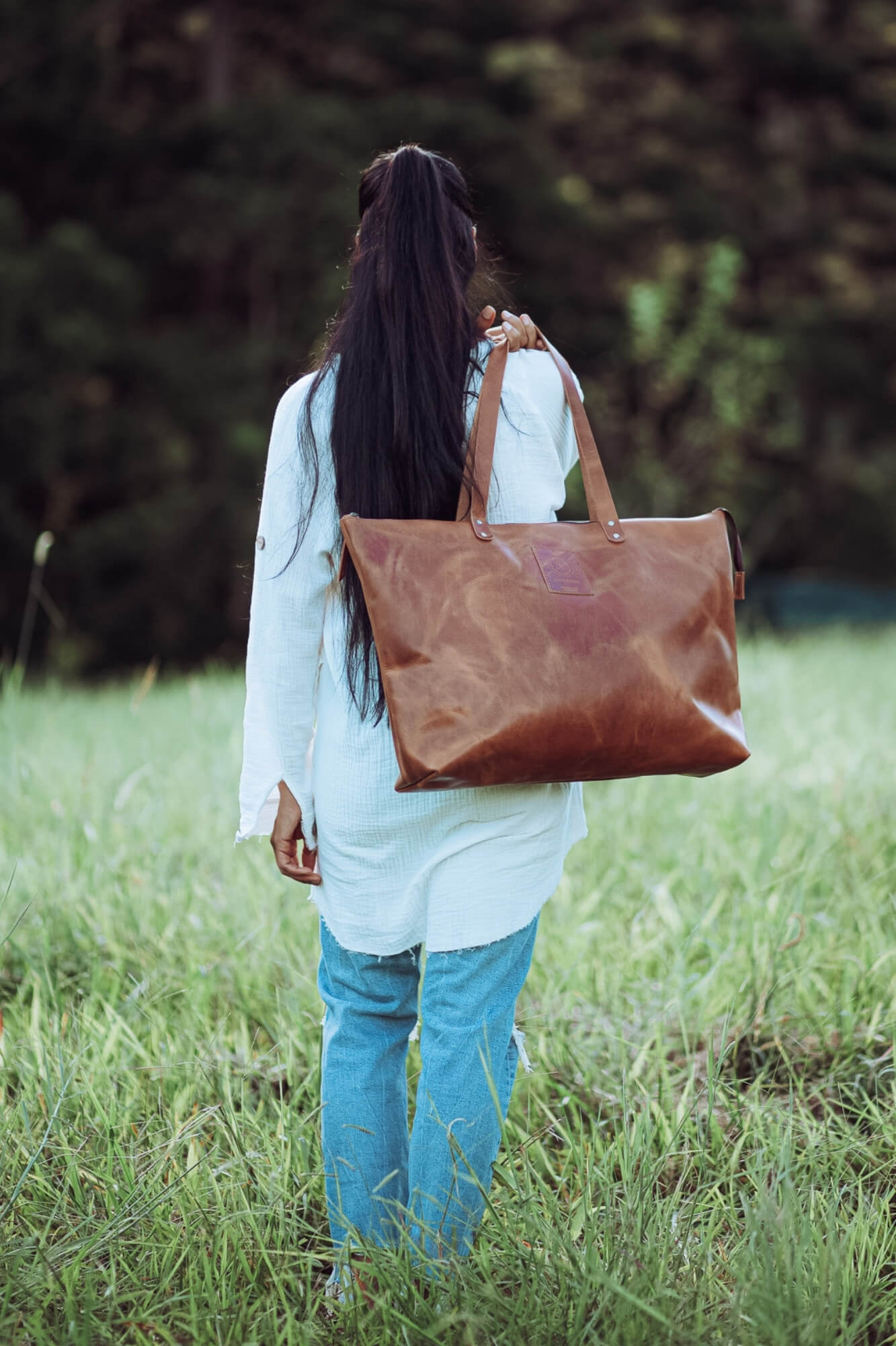 Aurelius Leather Leather Bag Leather Tote Kelki Light Tan Leather Tote Bag