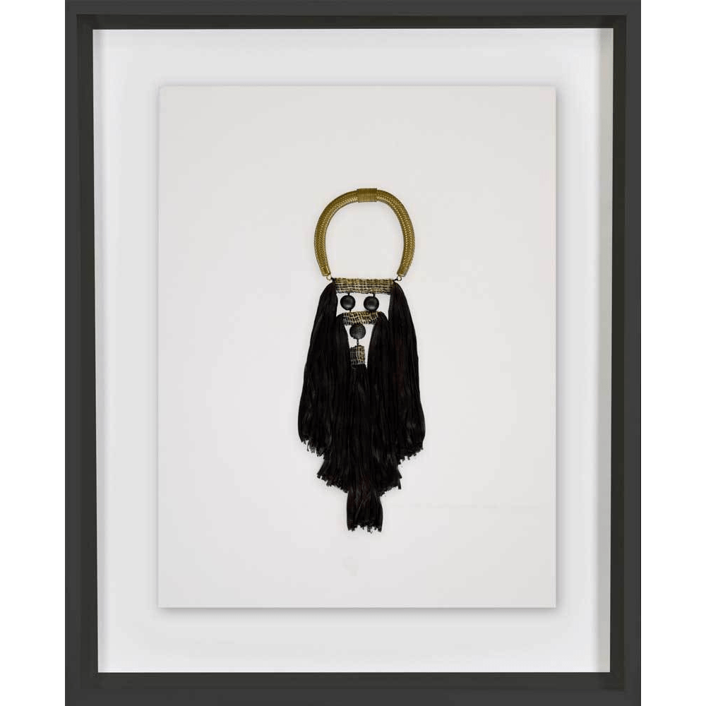 Bandhini Design House Artwork Tassel Spanish Black Artwork 67 x 85cm