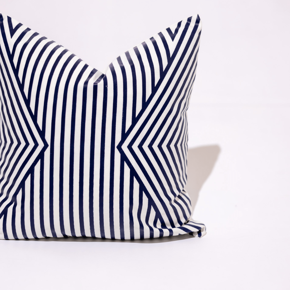 Bandhini Design House Clearance24 Outdoor Parasol Navy Lounge Cushion 55 x 55cm