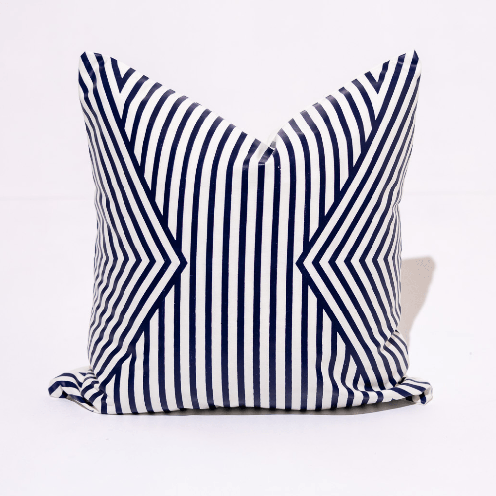 Bandhini Design House Clearance24 Outdoor Parasol Navy Lounge Cushion 55 x 55cm