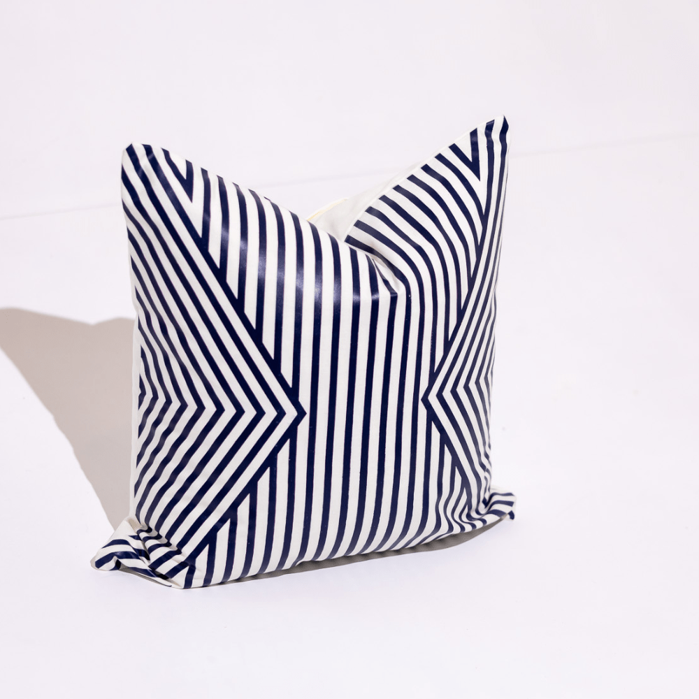 Bandhini Design House Clearance24 Outdoor Parasol Navy Lounge Cushion 55 x 55cm