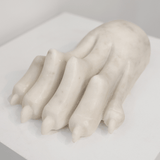 Marble Lion Paw White