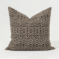 Arrow Print Black Hand Block Print Cotton Cushion Cover — in stock, ready to ship