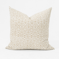 Arrow Print Natural Hand Block Print Cotton Cushion Cover