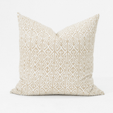 Arrow Print Natural Hand Block Print Cotton Cushion Cover