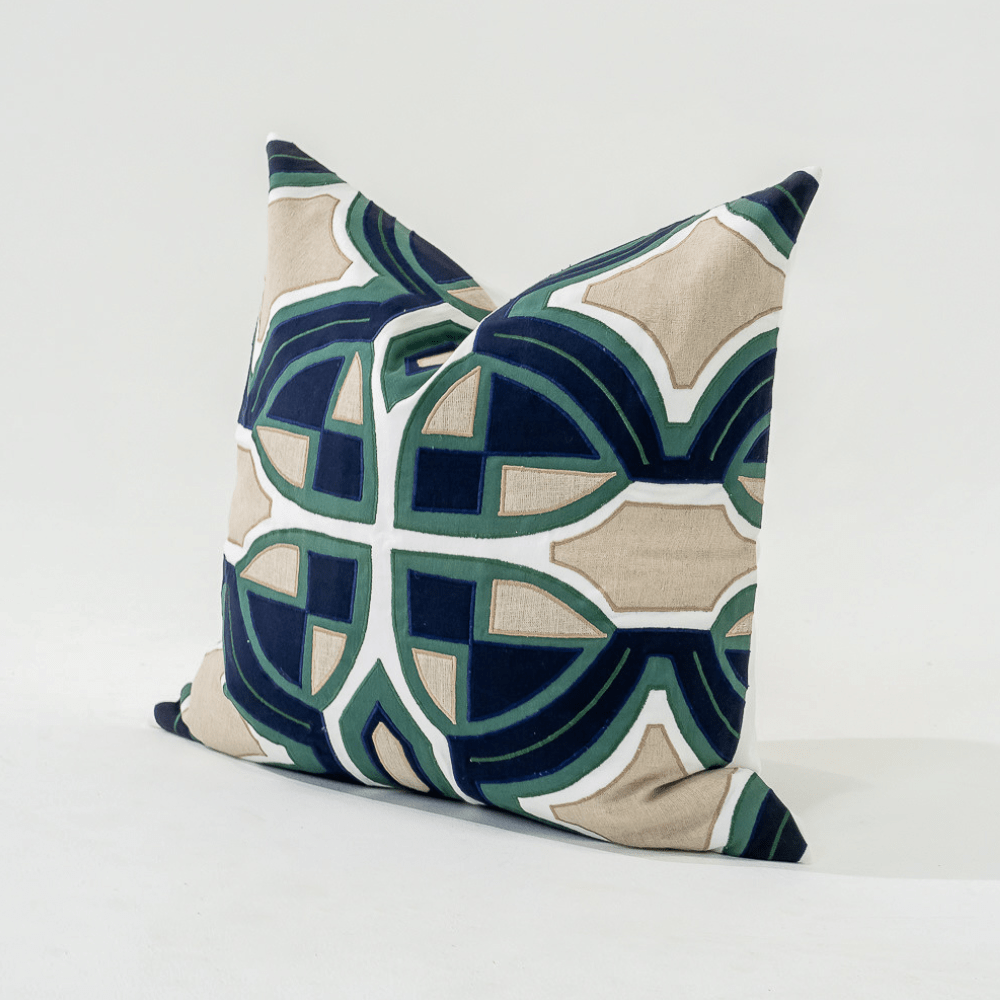 Bandhini Design House Lounge Cushion Inter Zen Emerald Lounge Cushion 55 x 55cm