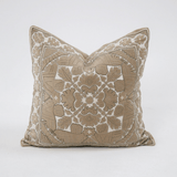 Kilim Velvet Natural Handmade Appliqué Cushion Cover