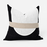 Earth Equator Bespoke Handmade Linen Cushion Cover