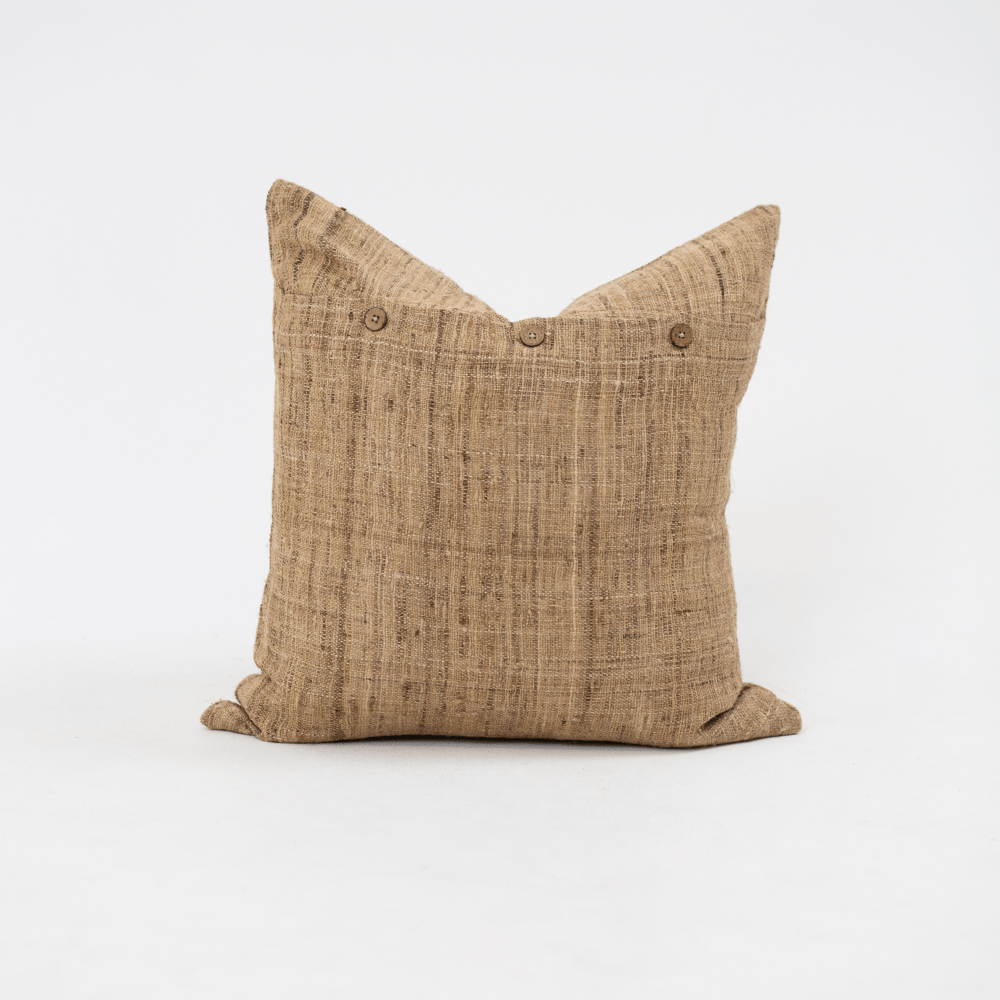 Bandhini - Design House Lounge Cushion Natural Weave Fleetwood Handwoven Lounge Cushion 55 x 55cm