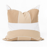 Outdoor Inter Gem Appliqué Beige Handmade Outdoor Cushion Cover