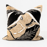 Rake Appliqué Velvet Desert Handmade Cushion Cover