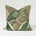Rake Jungle Handmade Velvet Appliqué Cushion Cover