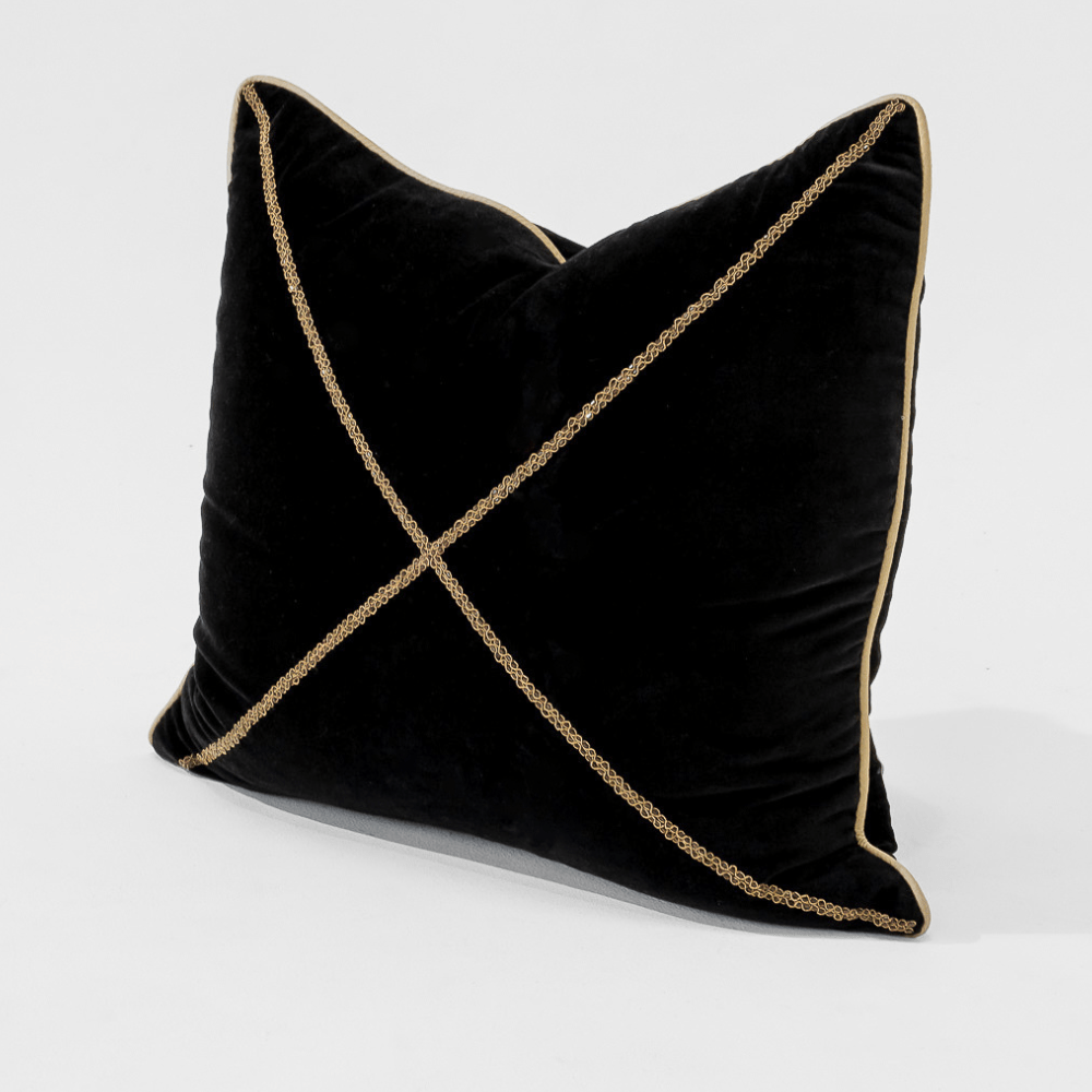 Bandhini Design House Lounge Cushion Troy Madrid Cross Lounge Cushion 55 x 55cm