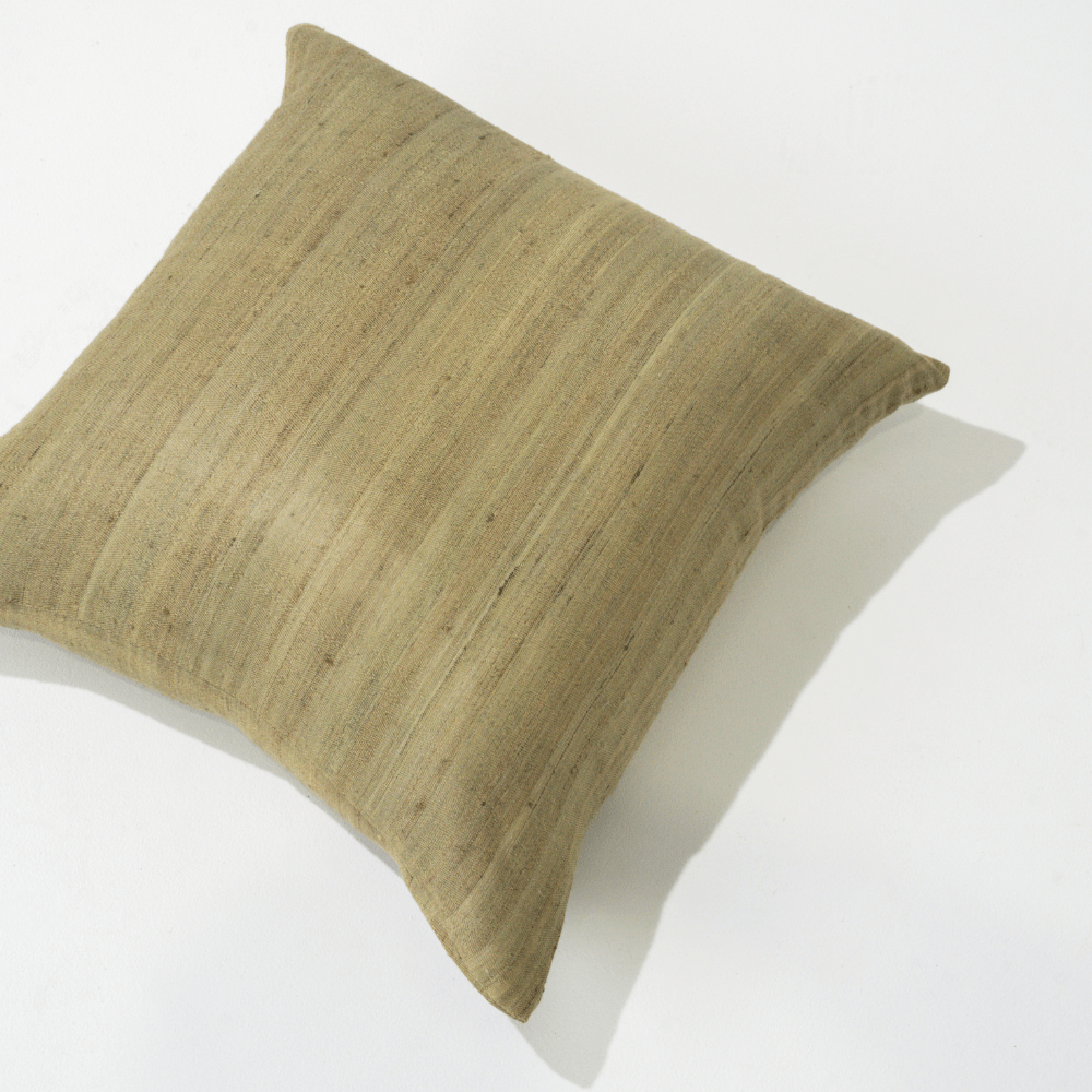 Bandhini Design House Lounge Cushion Weave Herring Green Lounge Cushion 55 x 55cm