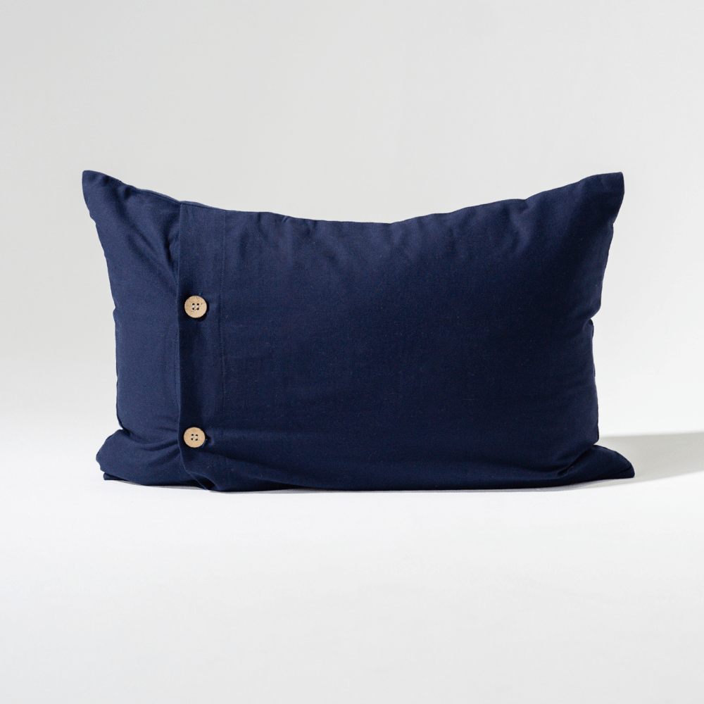 Bandhini Design House Lumber Cushion Creature Dragonfly Navy Lumbar Cushion 35 x 53cm