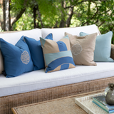 Outdoor Inter Gem Appliqué Spa Lounge Cushion – UV Resistant