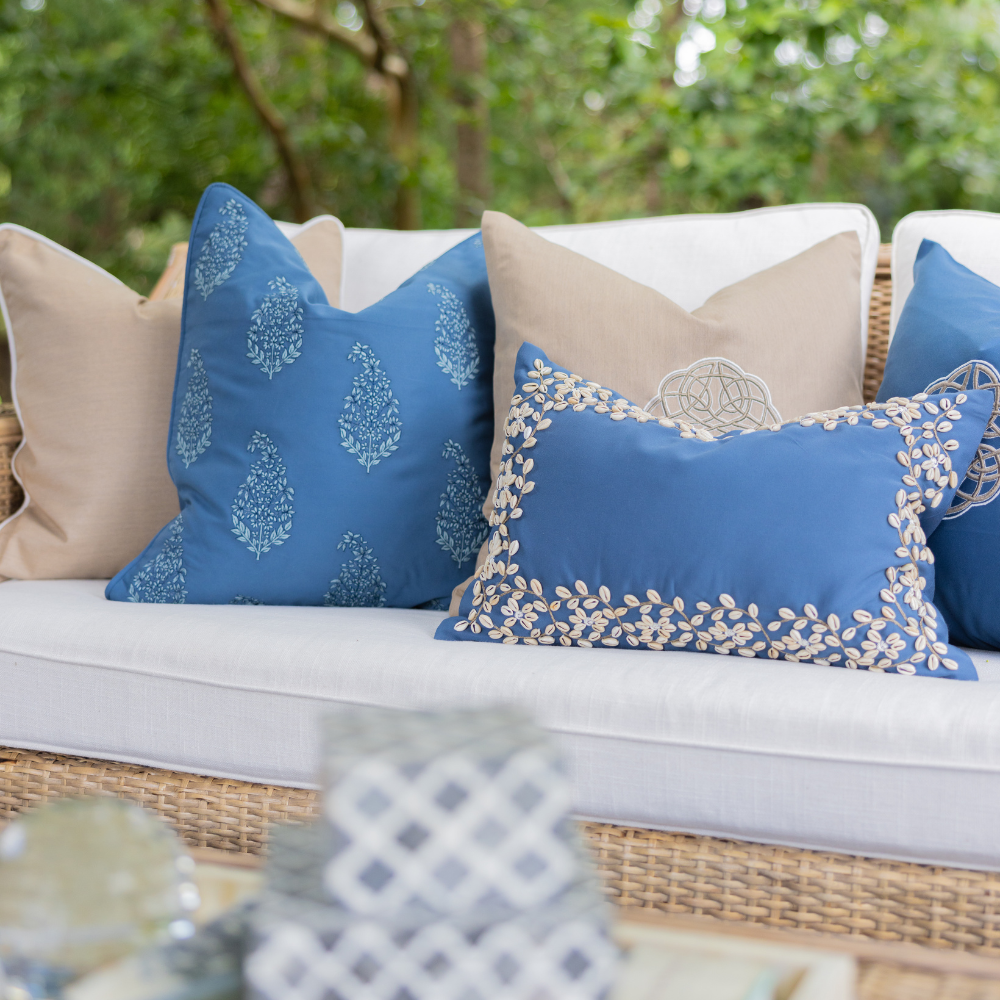 Bandhini Design House Outdoor Devon Blue Bundle